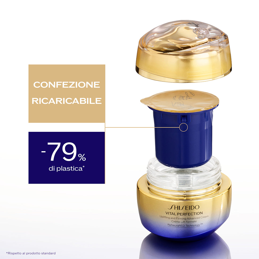 Vital Perfection Uplifting and Firming Advanced Cream Enriched Trattamento Antietà Refill 50 ML_SHI20998_Shiseido-4