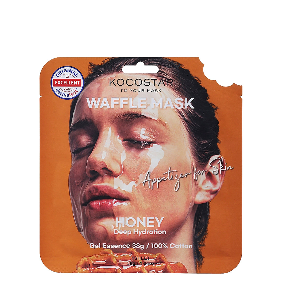 Waffle Maske Honey Maschera Viso_KOC40KWMH12_KOCOSTAR