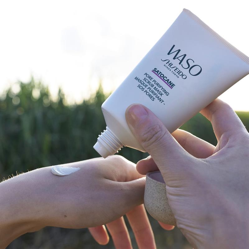 Waso Sotocane Pore Purifyng Scrub Mask Maschera all'aRGILLA Detox 80 ML_SHI17881_Shiseido-4