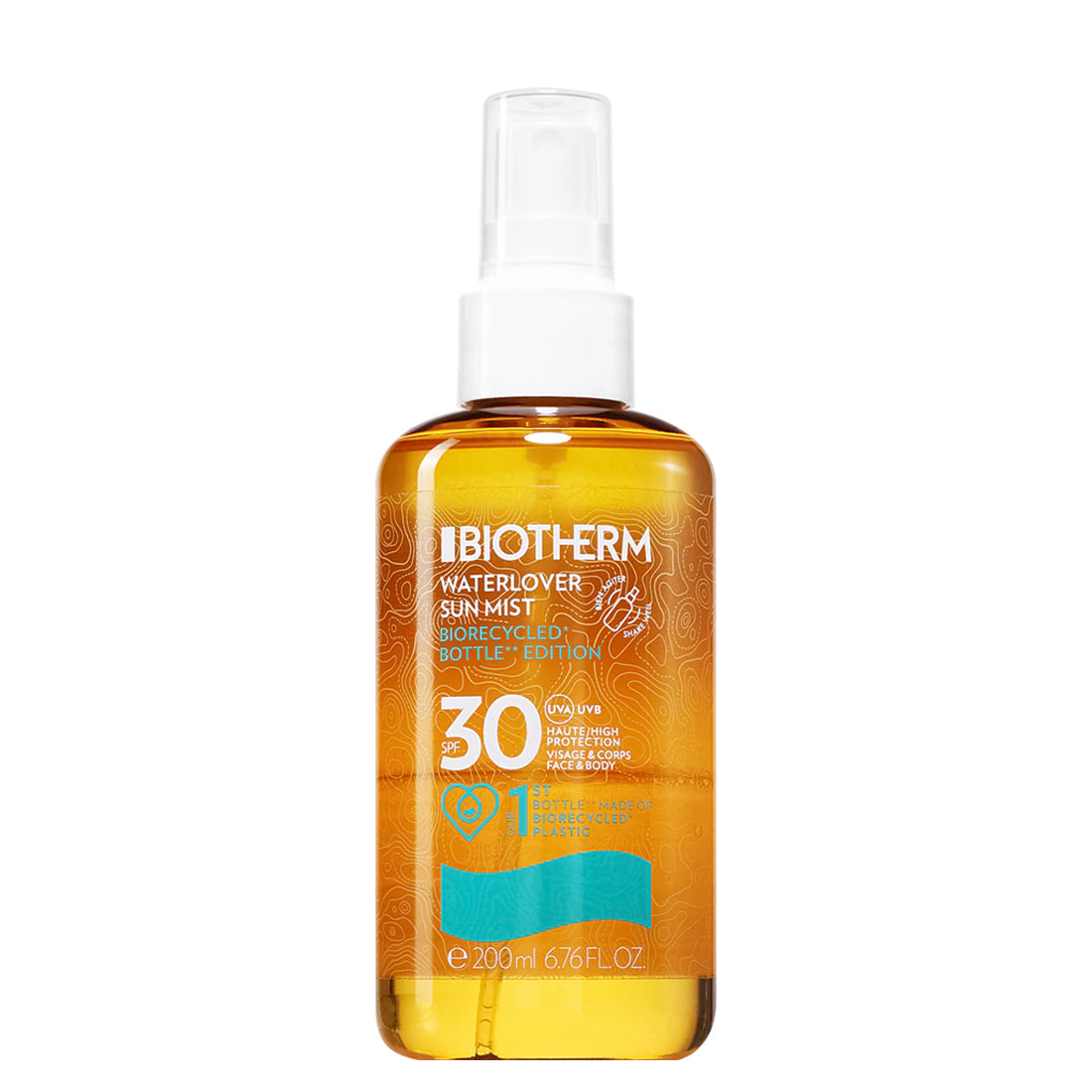 Waterlover Sun Mist SPF 30 Spray Abbronzante 200 ML_BIO688400_Biotherm