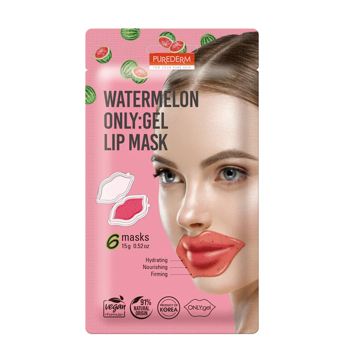 Watermelon Only Gel Lip Mask_PURADS786_PUREDERM