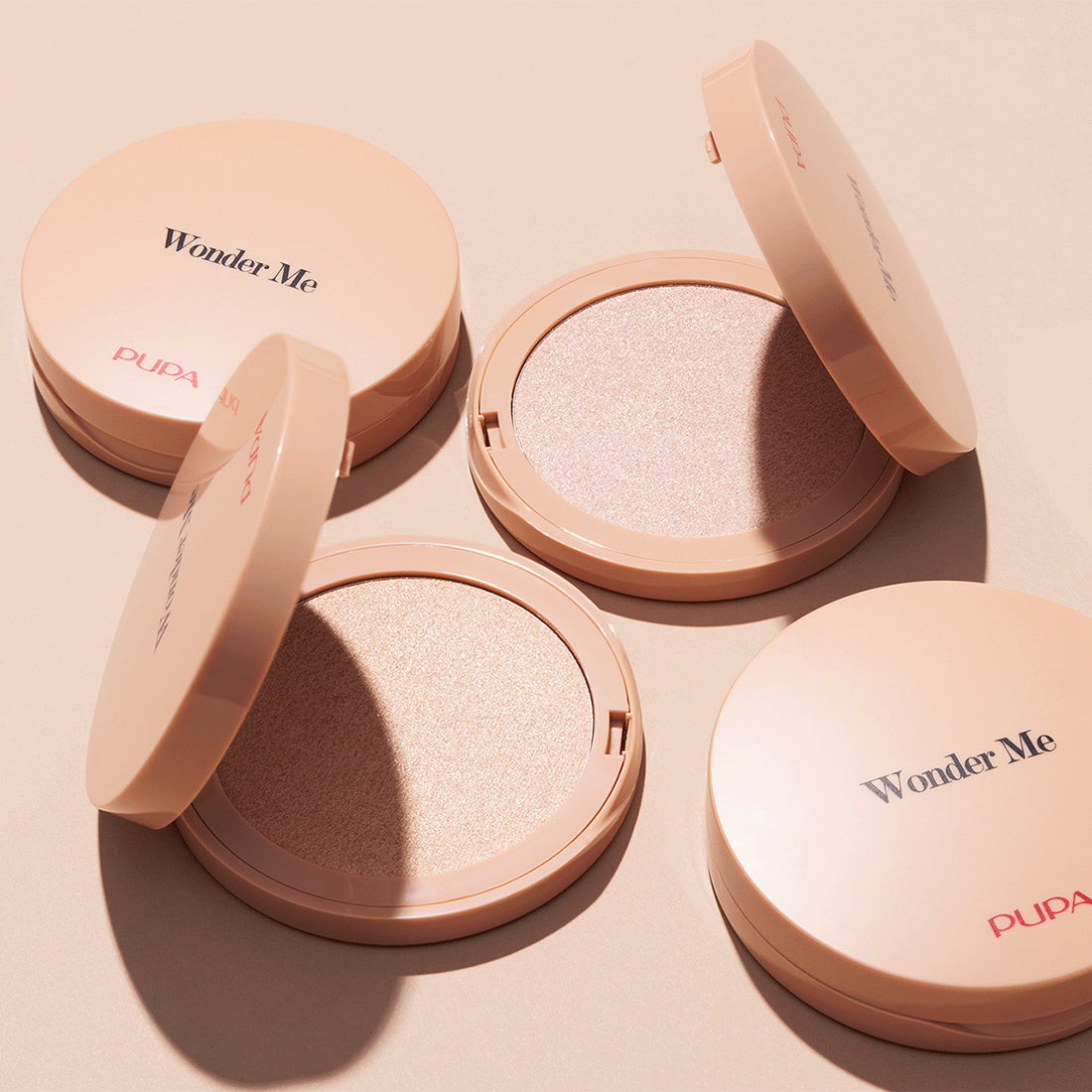 Wonder Me Glow Illuminante Compatto Viso in Polvere N001 Rose Gold_PUP050231A101_Pupa-2